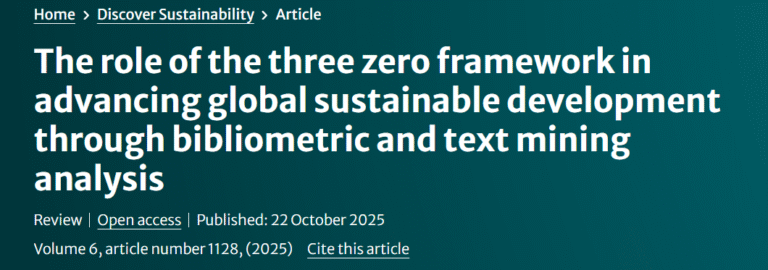 Read more about the article Three Zeros, One Map: What 1,580 Studies Reveal About the Path to Sustainable Development