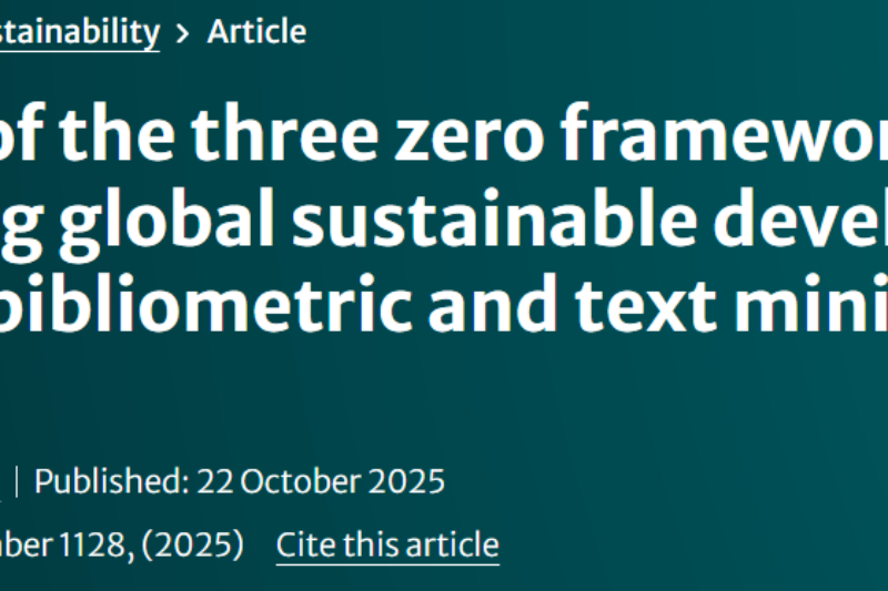 Three Zeros, One Map: What 1,580 Studies Reveal About the Path to Sustainable Development